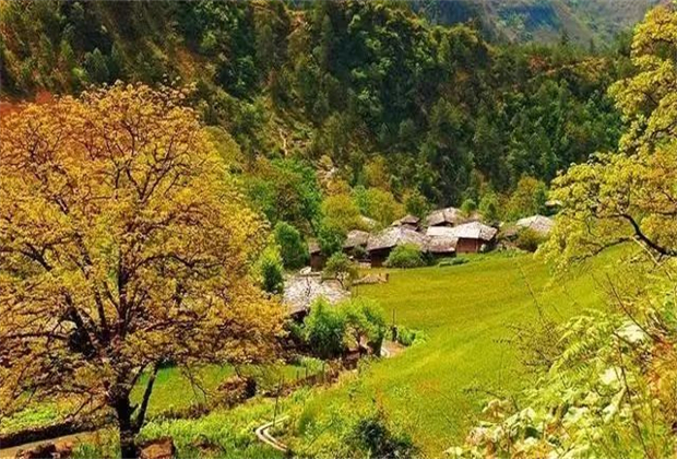 怒江旅游：怒江古鎮(zhèn)、古村的秋色分享